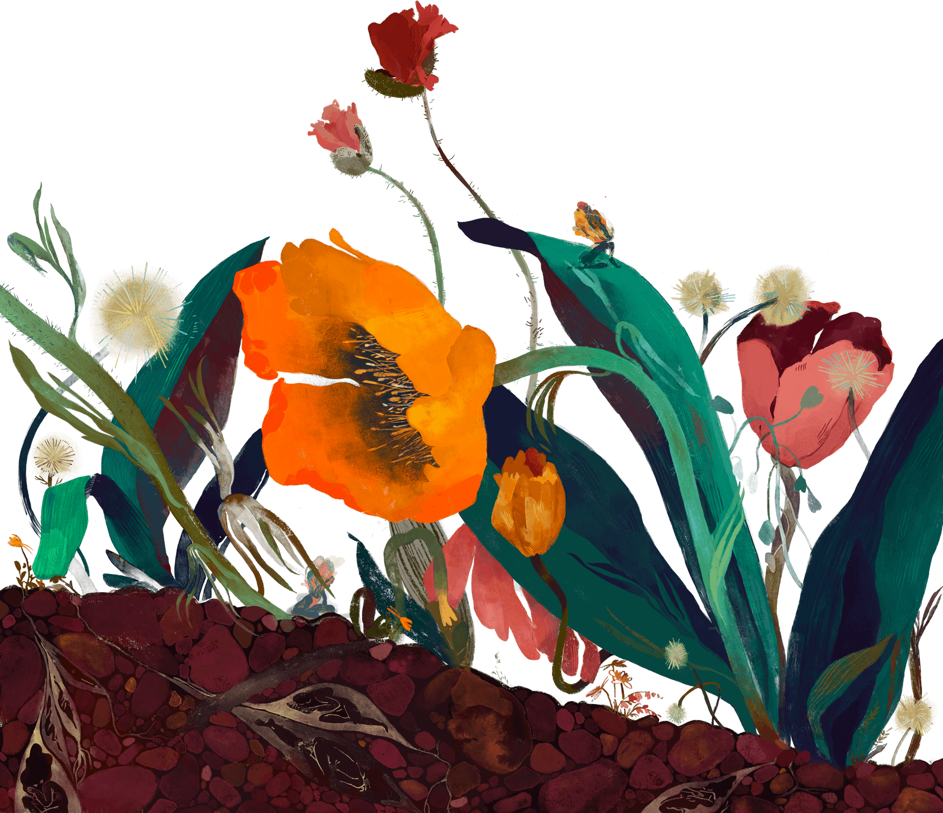 XOXO Festival footer illustration